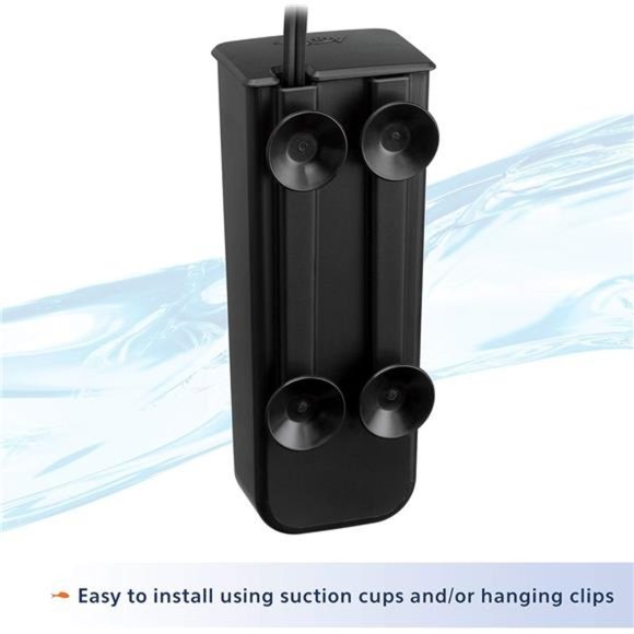 Aqueon QuietFlow E Internal Power Filter Extra Small - 3 Gallon - Picture 2 of 7